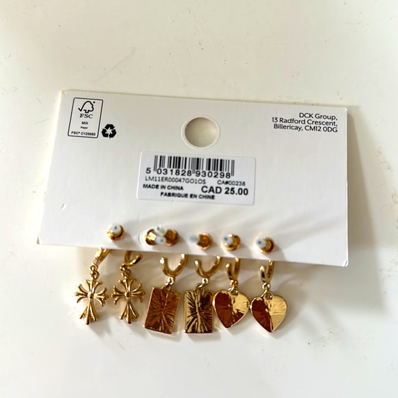Liars & Lovers Earring Set - BNWT - Picture 2 of 2